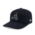 Atlanta Braves MLB Speckled Wool Navy 19TWENTY Adjustable Cap-kentox