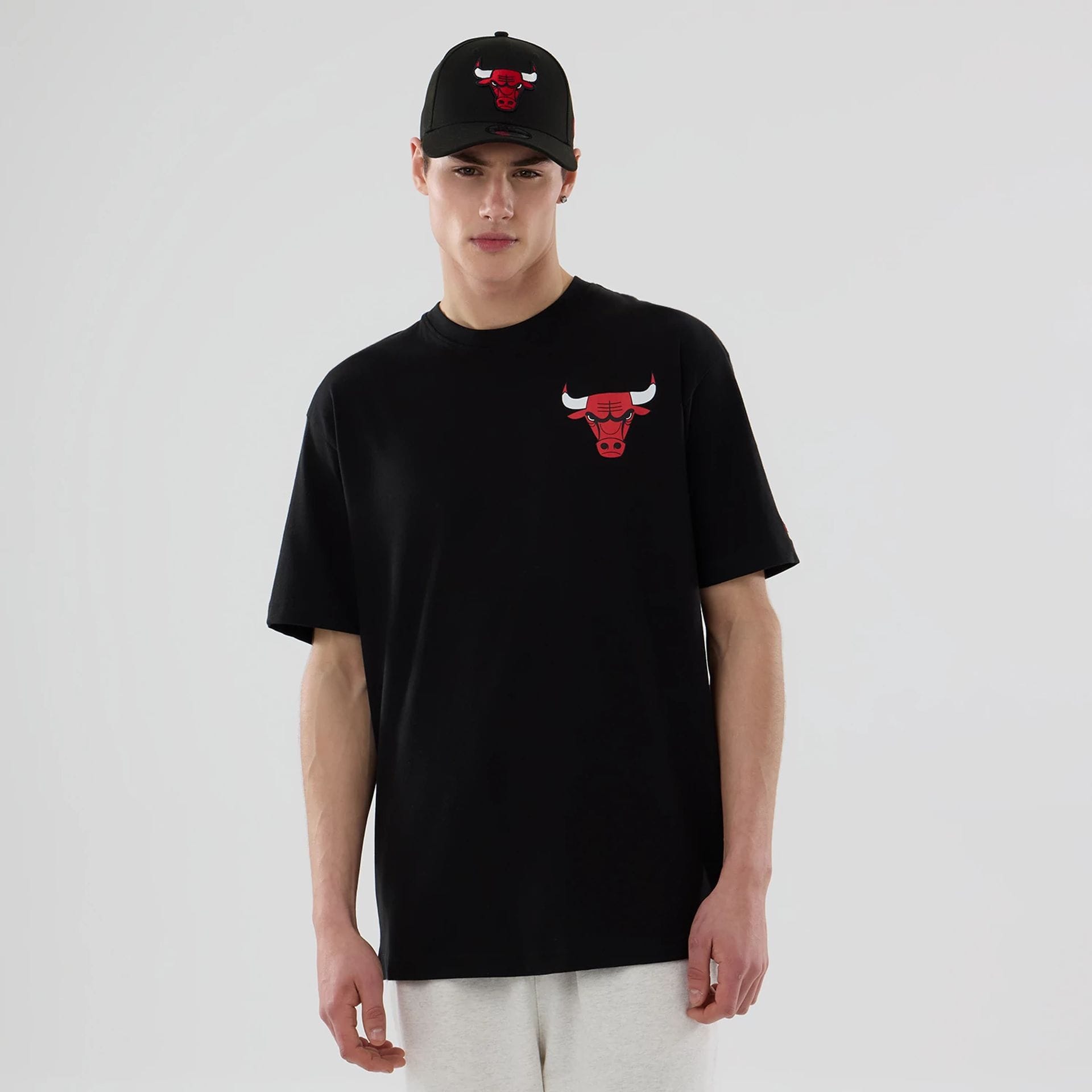Chicago Bulls NBA Graphic Black T-Shirt-kentox