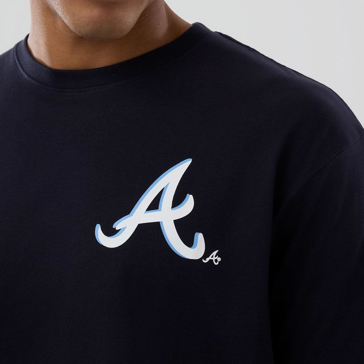 Atlanta Braves MLB Graphic Navy T-Shirt-kentox