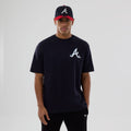Atlanta Braves MLB Graphic Navy T-Shirt-kentox