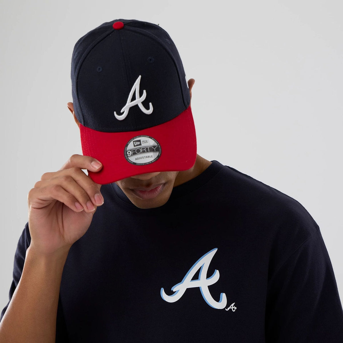 Atlanta Braves MLB Graphic Navy T-Shirt-kentox