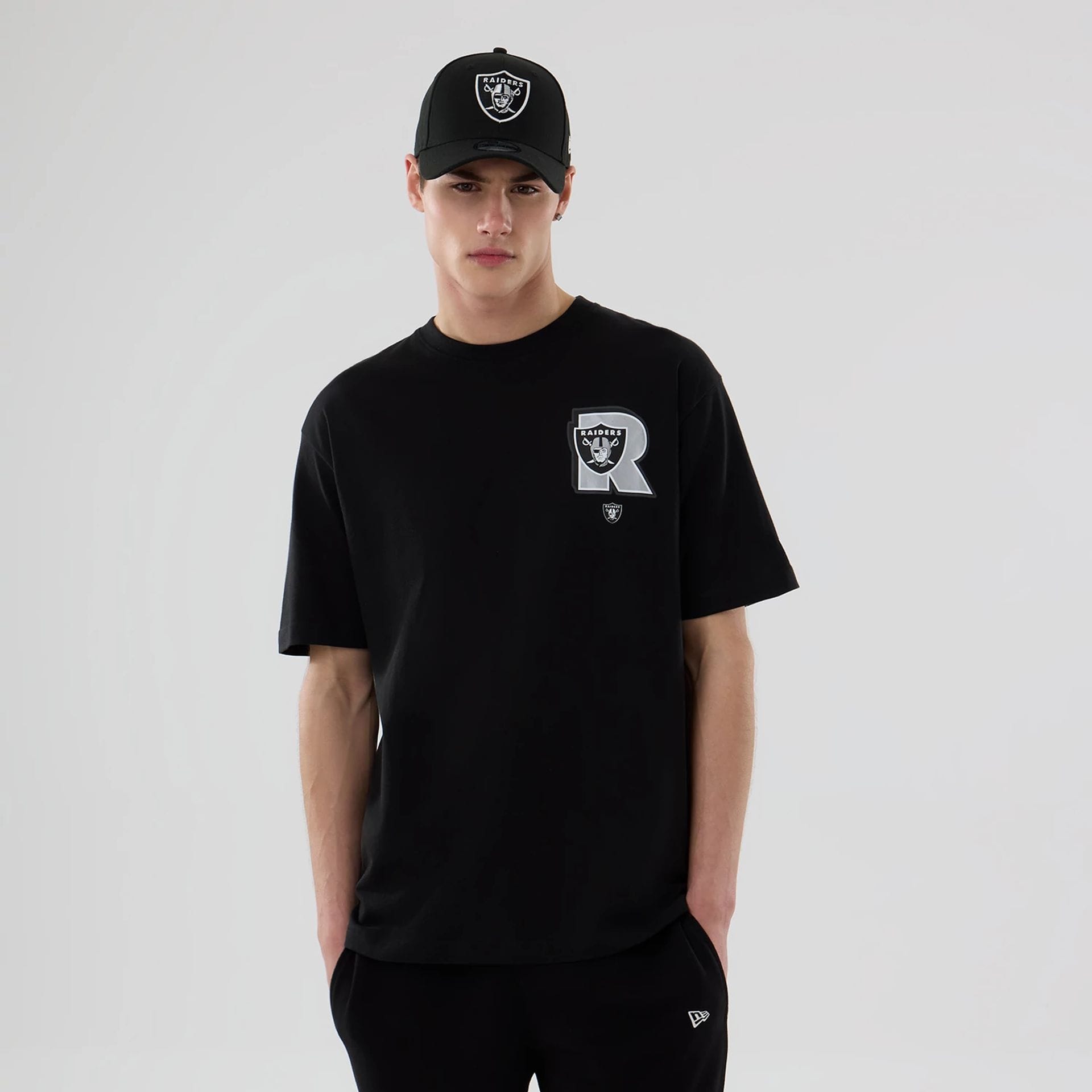 Las Vegas Raiders NFL Graphic Black T-Shirt-kentox