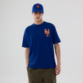 New York Mets MLB Graphic Blue T-Shirt-kentox