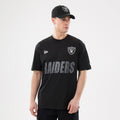 Las Vegas Raiders NFL Match Black T-Shirt-kentox