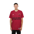 Miami Heat NBA Match Dark Red T-Shirt-kentox
