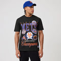 New York Mets MLB Sport Classic Black T-Shirt-kentox
