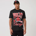 Chicago Bulls NBA Sport Classic Black T-Shirt-kentox