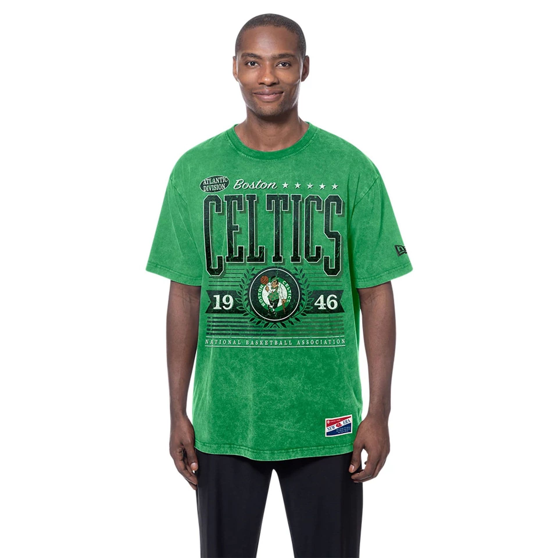Boston Celtics NBA Green T-Shirt-kentox