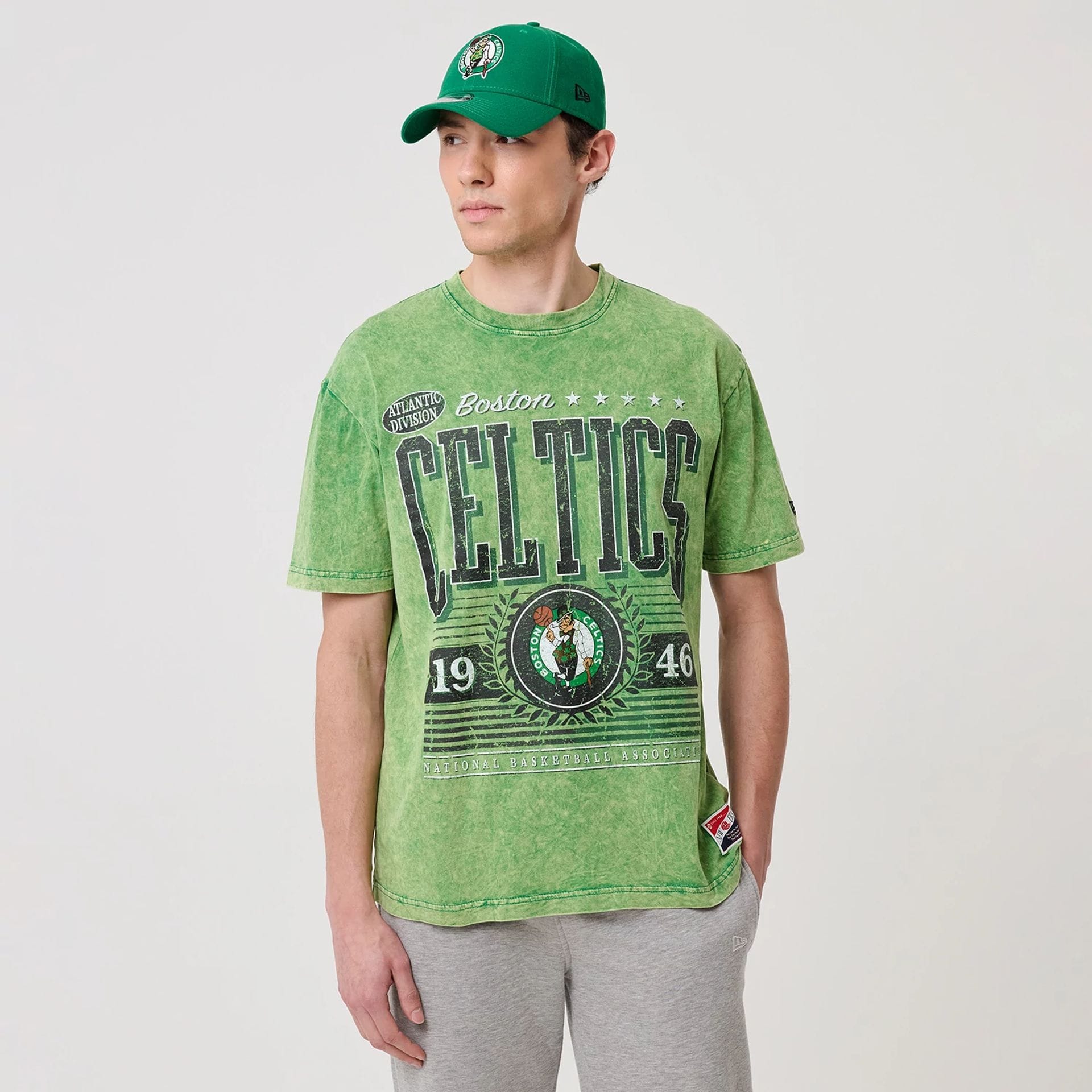 Boston Celtics NBA Green T-Shirt-kentox