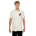 Miami Heat NBA Hotdog Cream T-Shirt-kentox