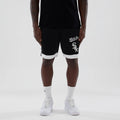 Chicago White Sox MLB Black Mesh Shorts-kentox