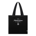 Shield Logo NFL Madrid Game 2025 Black Tote Bag-kentox