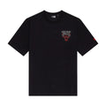 Chicago Bulls NBA Neon Graphic Black T-Shirt-kentox