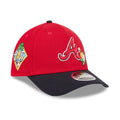 Atlanta Braves MLB Spring Training 2026 Red 39THIRTY M-Crown Stretch Fit Cap-kentox