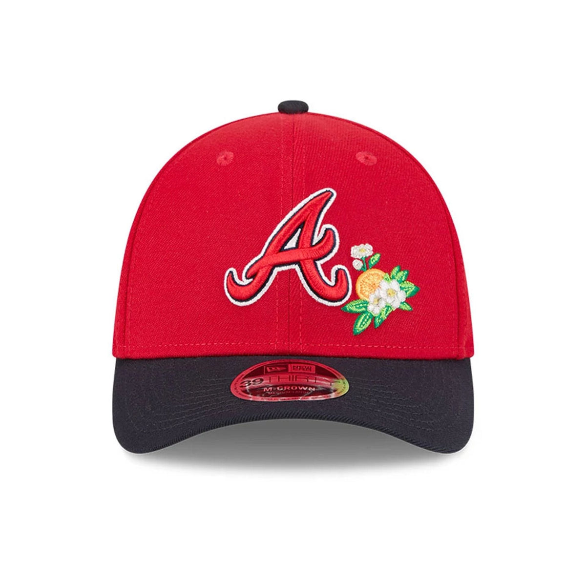 Atlanta Braves MLB Spring Training 2026 Red 39THIRTY M-Crown Stretch Fit Cap-kentox
