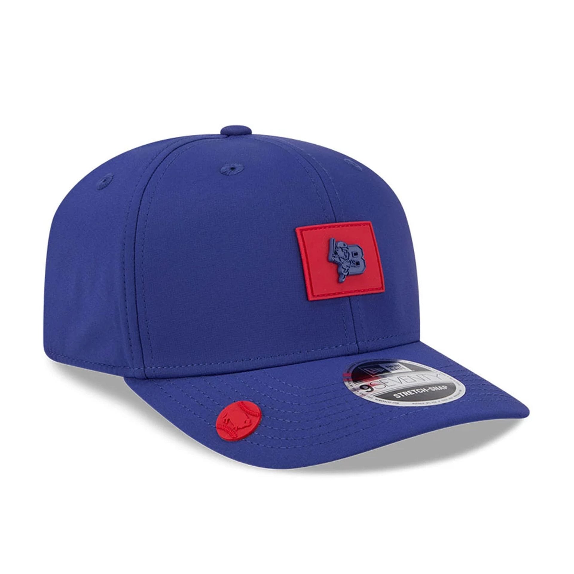 Buffalo Bisons MiLB Clubhouse Dark Blue 9SEVENTY Stretch Snap Adjustable Cap-kentox