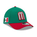 Mexico MLB World Baseball Classic 2026 Green 39THIRTY M-Crown Stretch Fit Cap-kentox