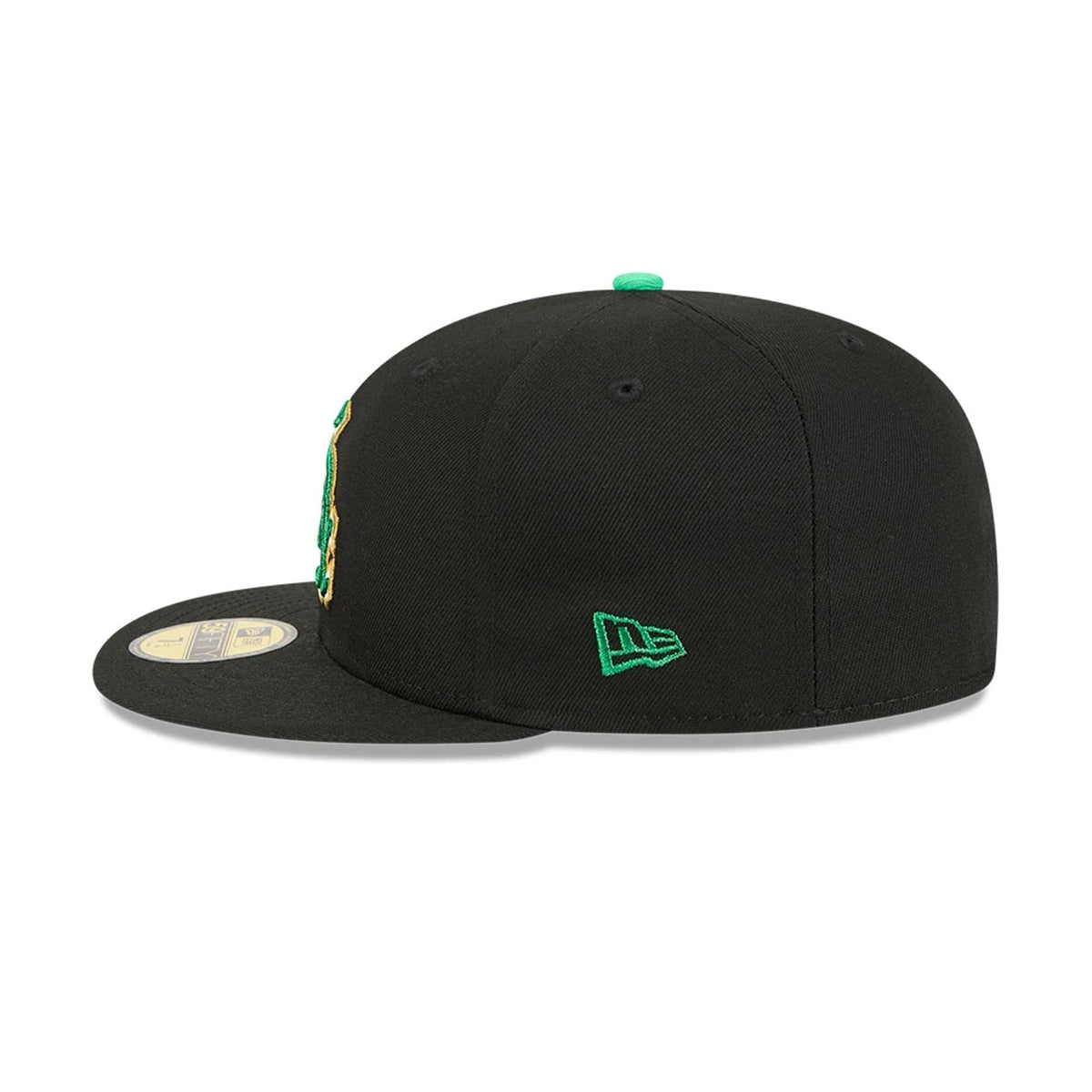Chicago White Sox MLB Saint Patrick's Day Black 59FIFTY Fitted Cap-kentox