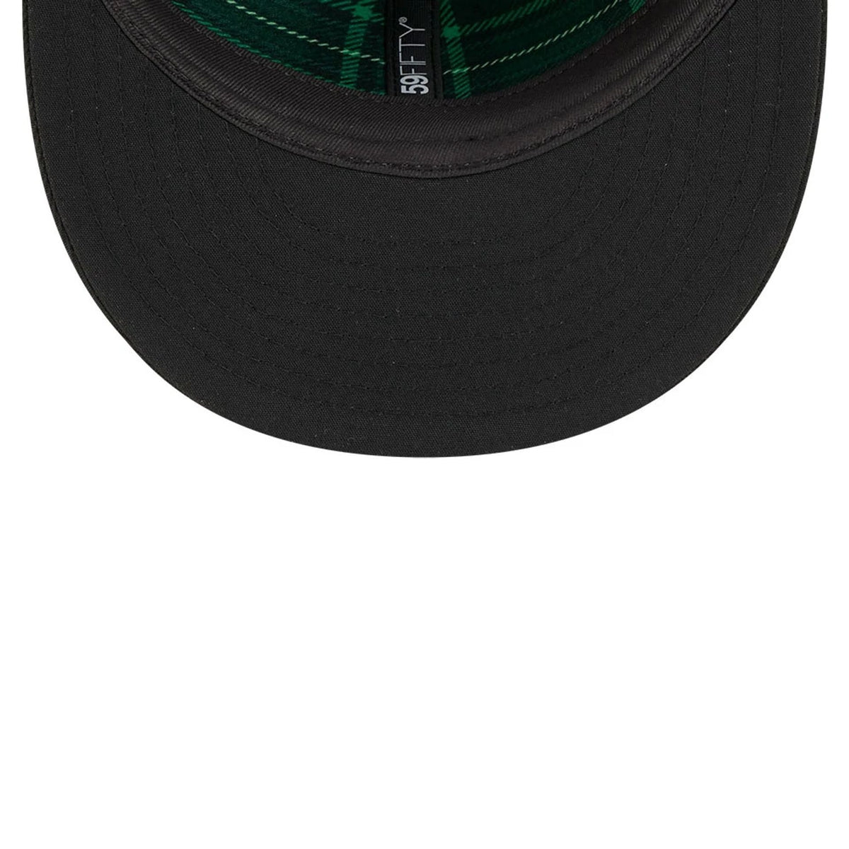 Athletics MLB Saint Patrick's Day Black 59FIFTY Fitted Cap-kentox