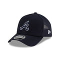 Atlanta Braves MLB Batting Practice 2026 Navy 9FORTY Apex Adjustable Cap-kentox