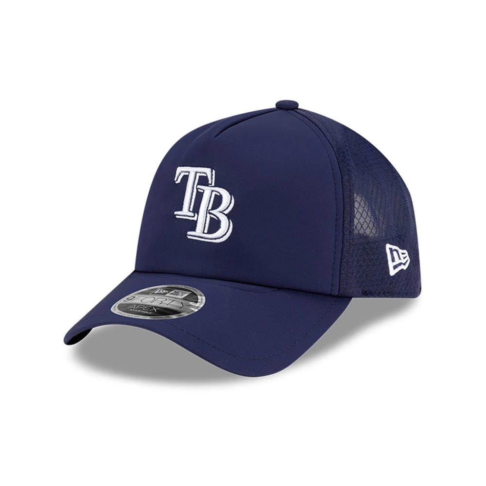 Tampa Bay Rays MLB Batting Practice 2026 Navy 9FORTY Apex Adjustable Cap-kentox