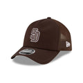 San Diego Padres MLB Batting Practice 2026 Dark Brown 9FORTY Apex Adjustable Cap-kentox