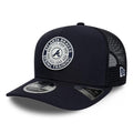 Atlanta Braves MLB Circles Navy 9SEVENTY Stretch Snap Adjustable Cap-kentox