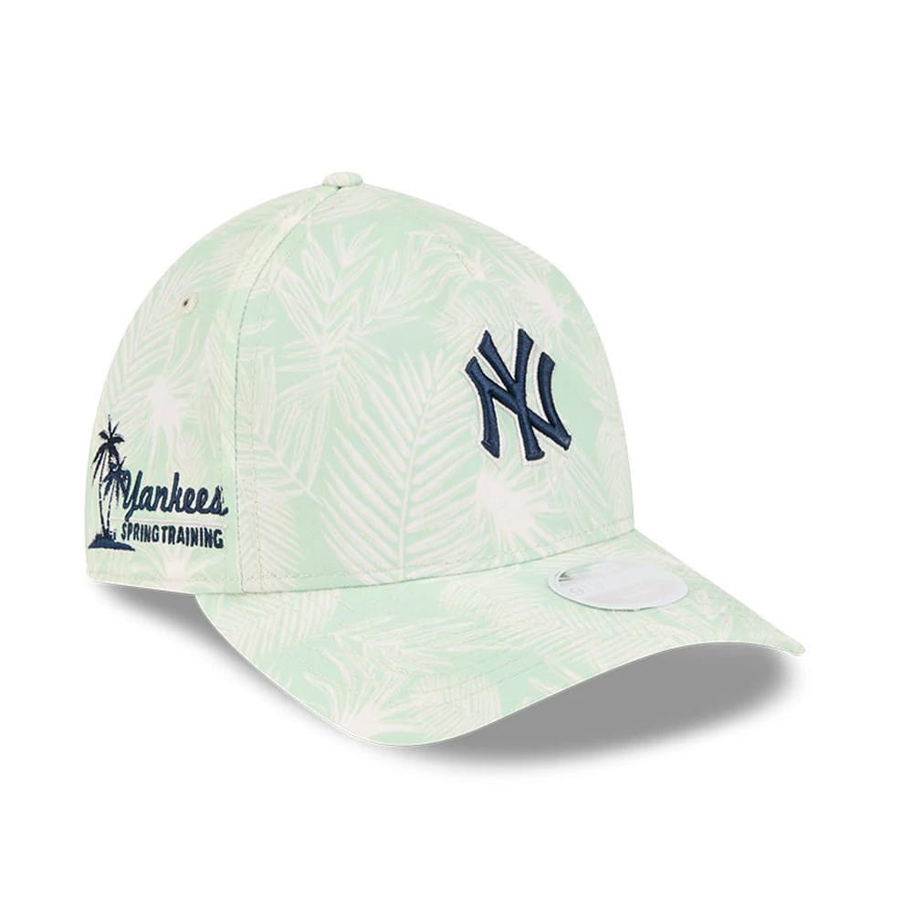 New York Yankees Womens MLB Pastel Green 9TWENTY A-Frame Adjustable Cap-kentox