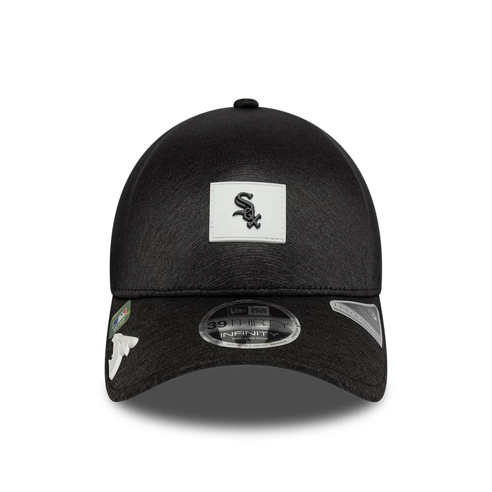 Chicago White Sox MLB Clubhouse Black 39THIRTY Infinity Stretch Fit Cap-kentox