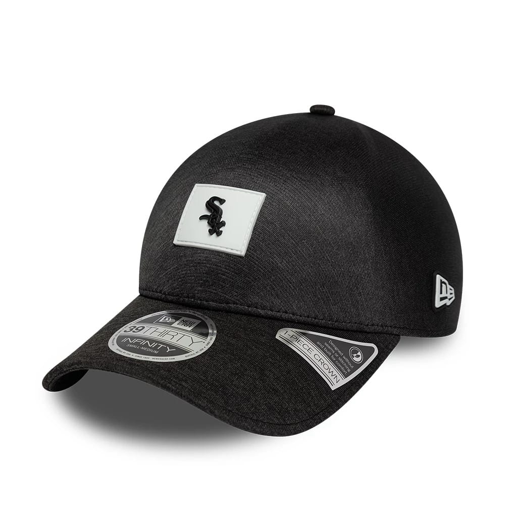 Chicago White Sox MLB Clubhouse Black 39THIRTY Infinity Stretch Fit Cap-kentox