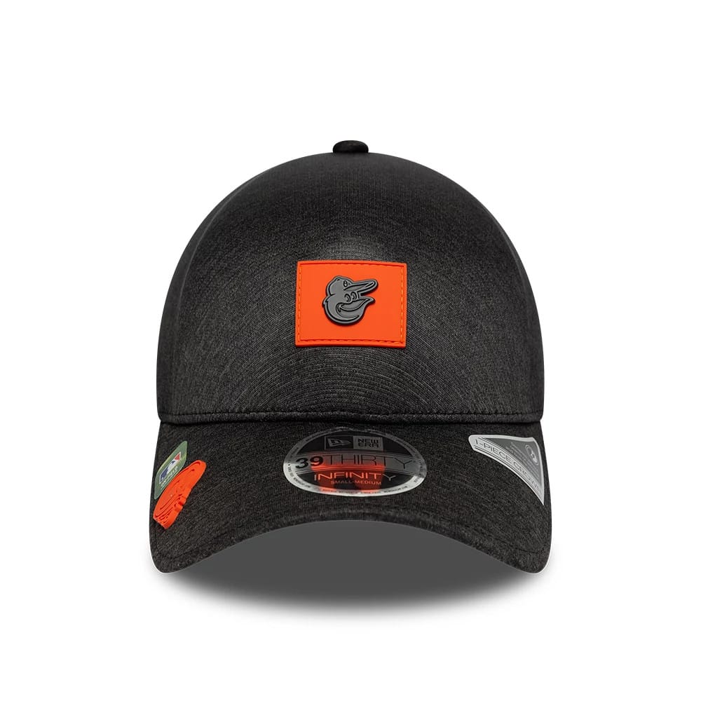 Baltimore Orioles MLB Clubhouse Black 39THIRTY Infinity Stretch Fit Cap-kentox