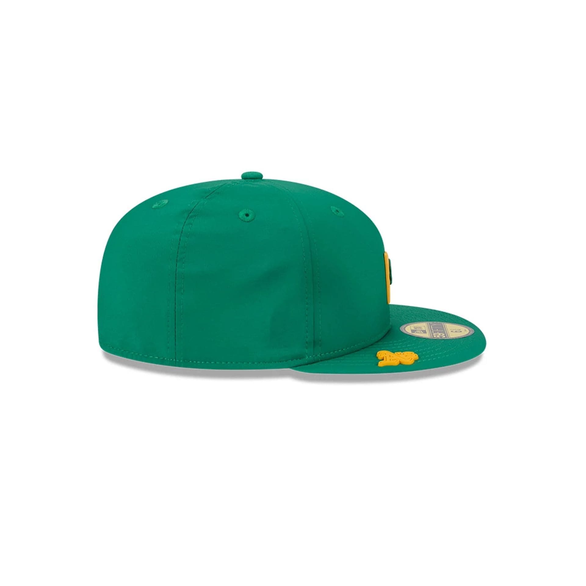 Athletics MLB Clubhouse Dark Green 59FIFTY Fitted Cap-kentox