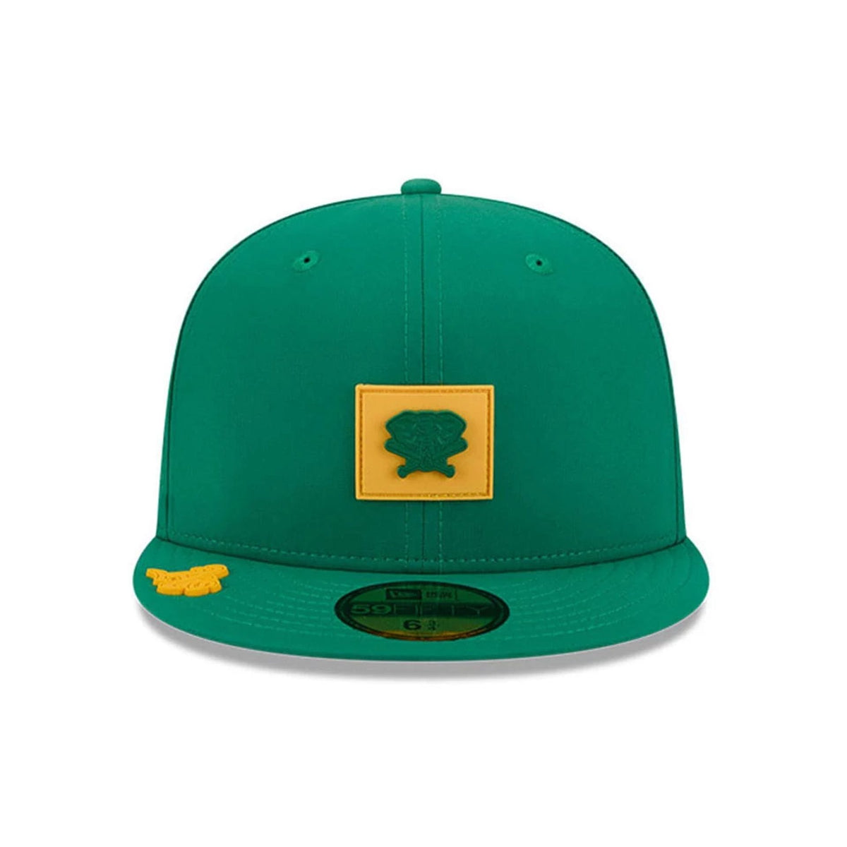 Athletics MLB Clubhouse Dark Green 59FIFTY Fitted Cap-kentox
