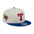 Texas Rangers MLB Localized White 9FIFTY Snapback Adjustable Cap-kentox
