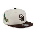 San Diego Padres MLB Localized White 9FIFTY Snapback Adjustable Cap-kentox