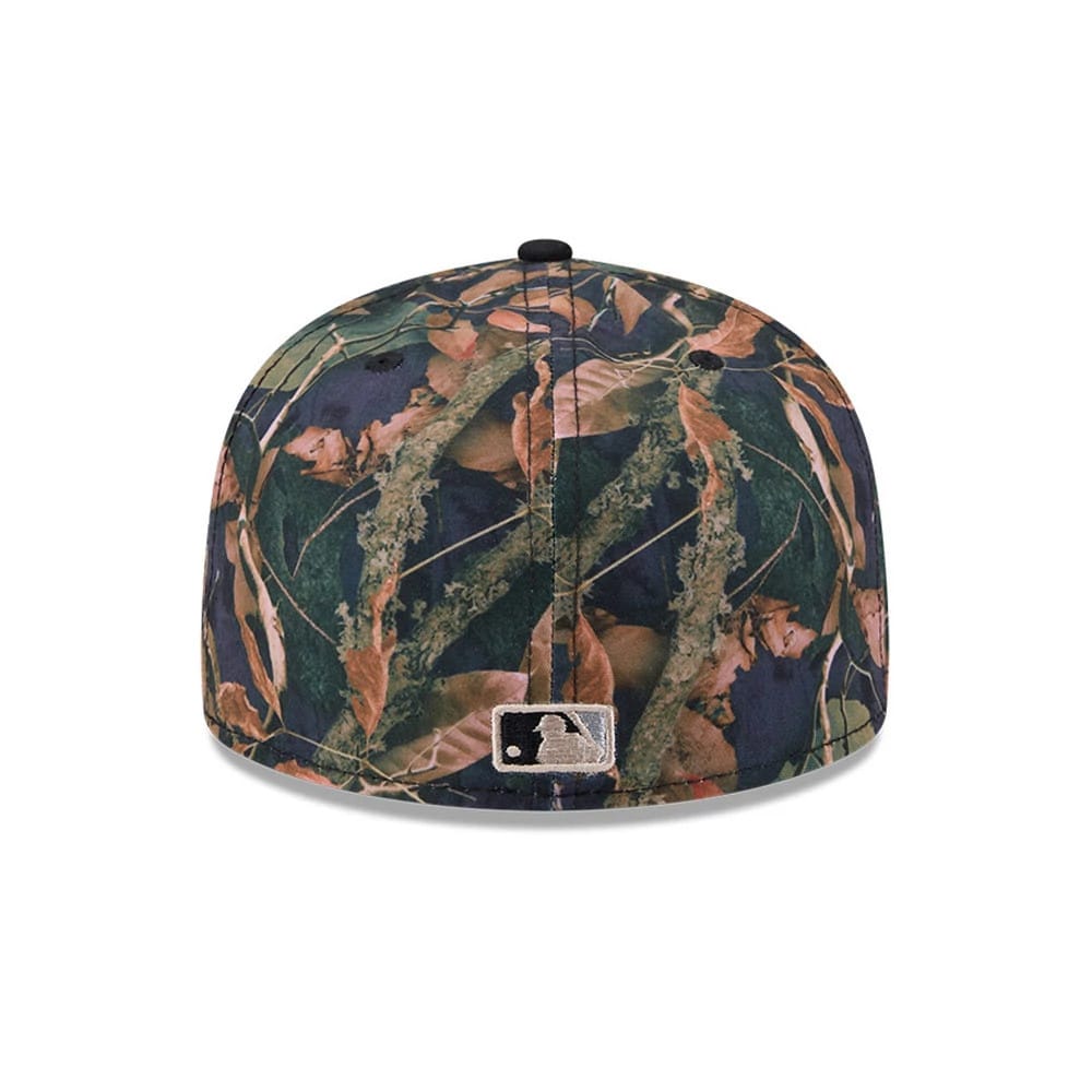 Chicago White Sox MLB Leaves Black 59FIFTY Fitted Cap-kentox