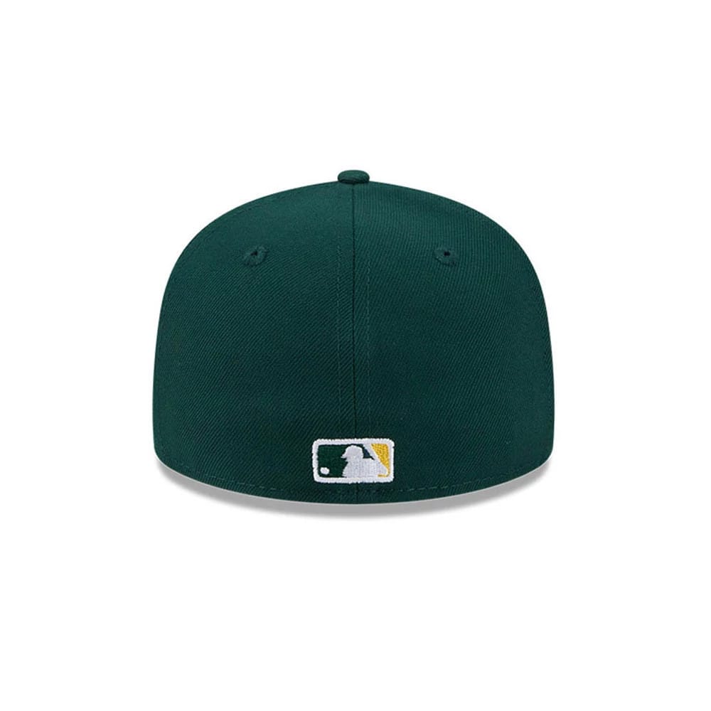 Athletics MLB Hidden Hit Dark Green 59FIFTY Fitted Cap-kentox