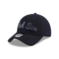 Boston Red Sox MLB Rhinestone Navy Casual Classic Adjustable Cap-kentox