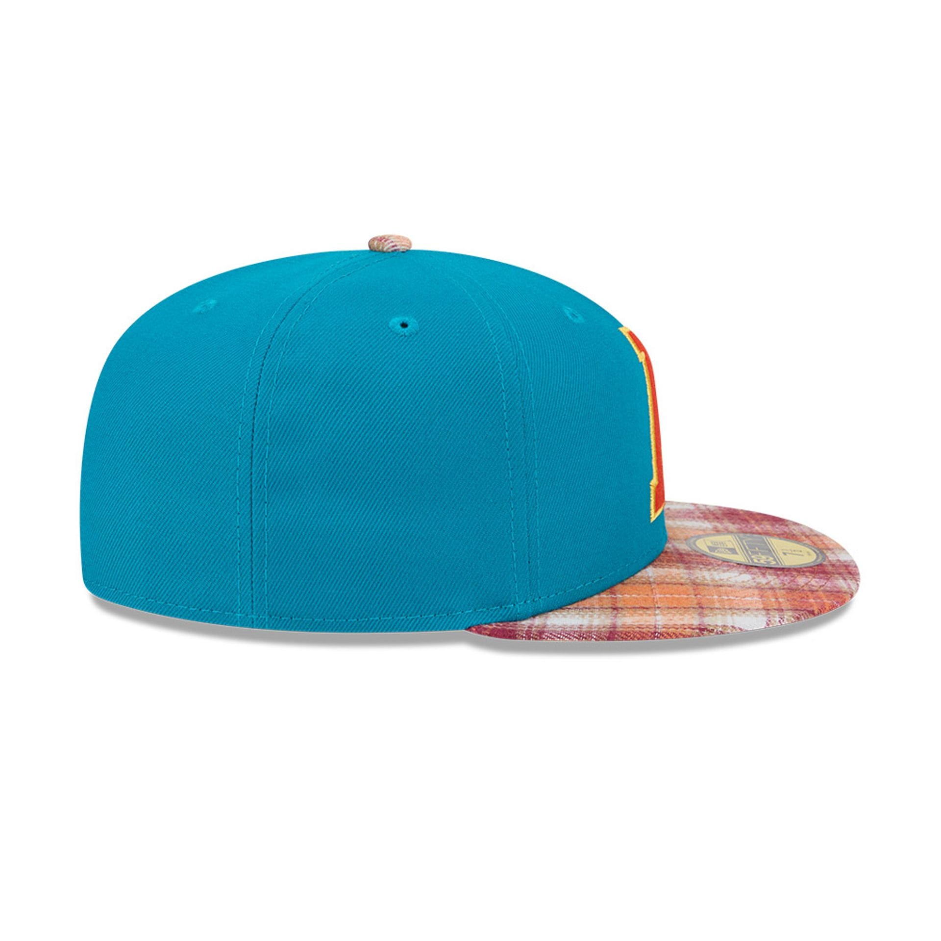 Hey Arnold Letterman Turquoise 59FIFTY Fitted Cap-kentox