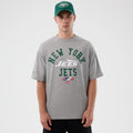 New York Jets NFL International Series Games Grey Oversized T-Shirt-kentox