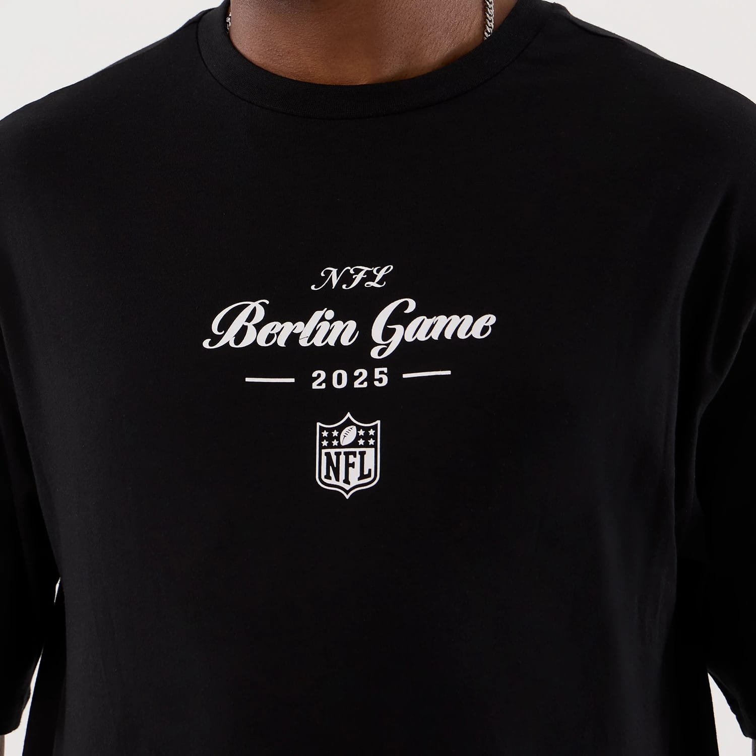 Berlin NFL International Series Games Black Oversized T-Shirt-kentox