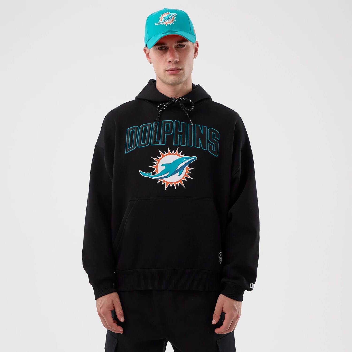Miami Dolphins NFL International Series Games Black Pullover Hoodie-kentox