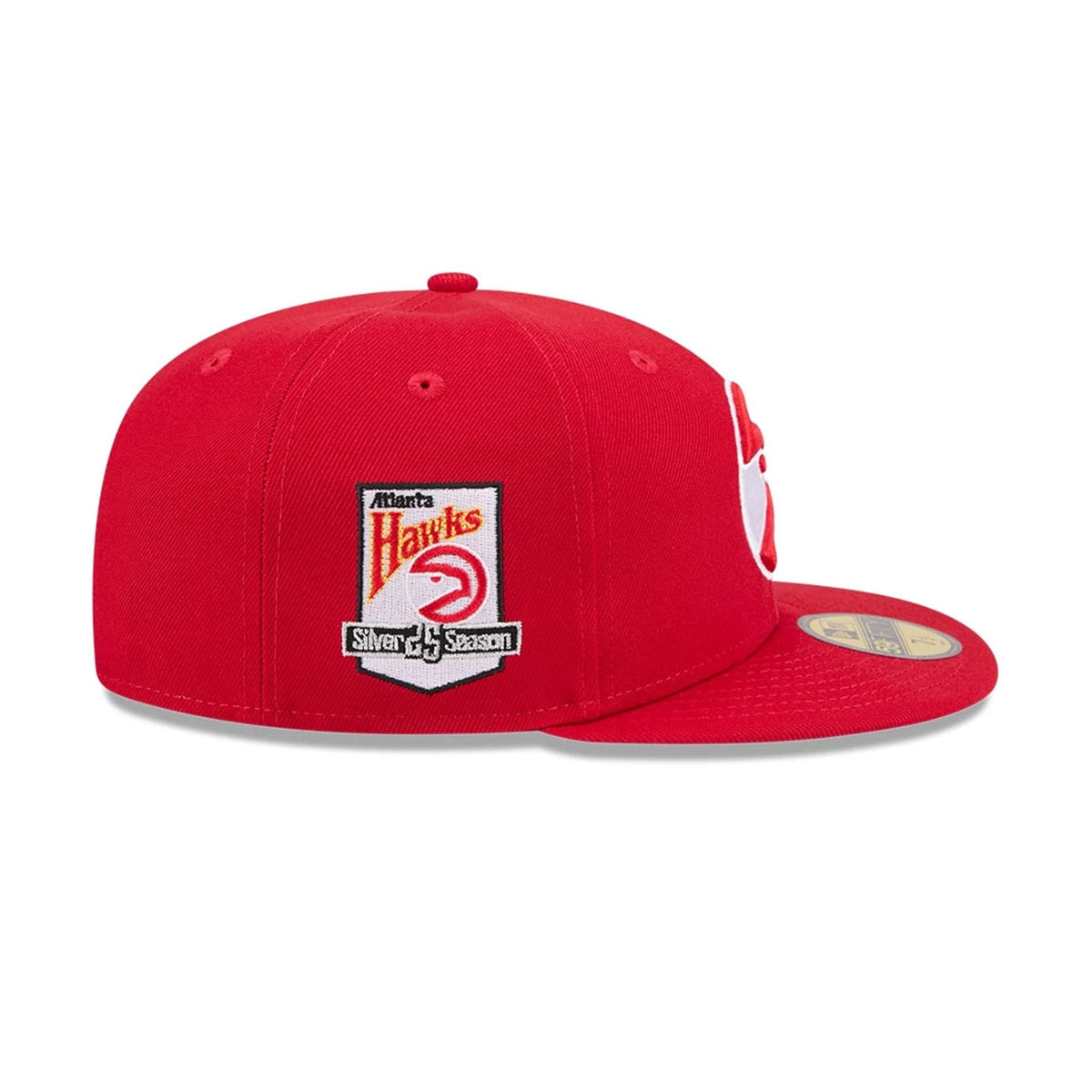 Atlanta Hawks NBA Hardwood Classic Red 59FIFTY Fitted Cap-kentox