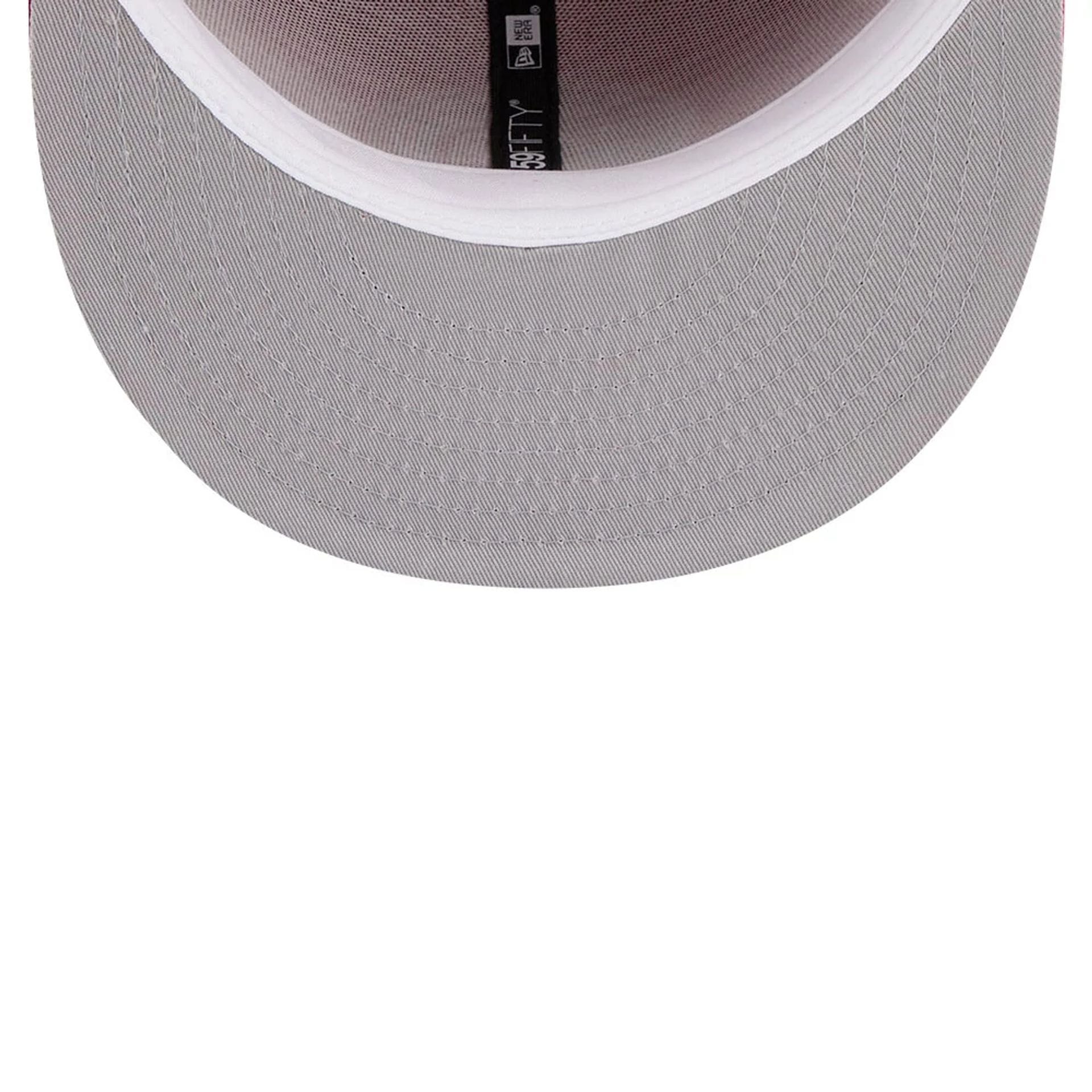 Atlanta Hawks NBA Hardwood Classic Red 59FIFTY Fitted Cap-kentox