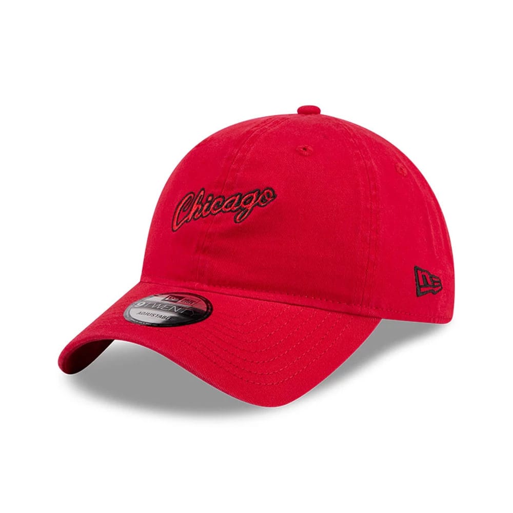 Chicago Bulls NBA Hardwood Classic Red 9TWENTY Adjustable Cap-kentox