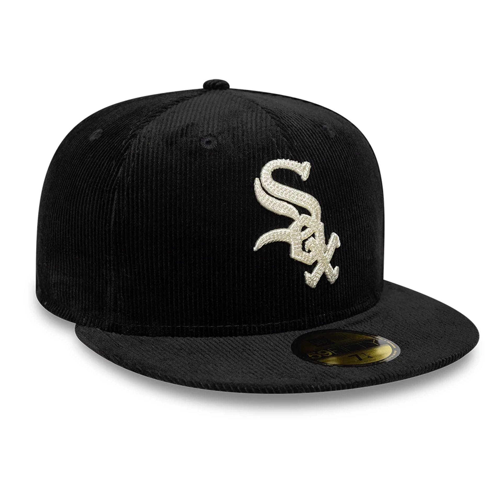 Chicago White Sox MLB Cord Black 59FIFTY Fitted Cap-kentox