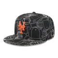 New York Mets MLB Cap Scramble Black 59FIFTY Fitted Cap-kentox