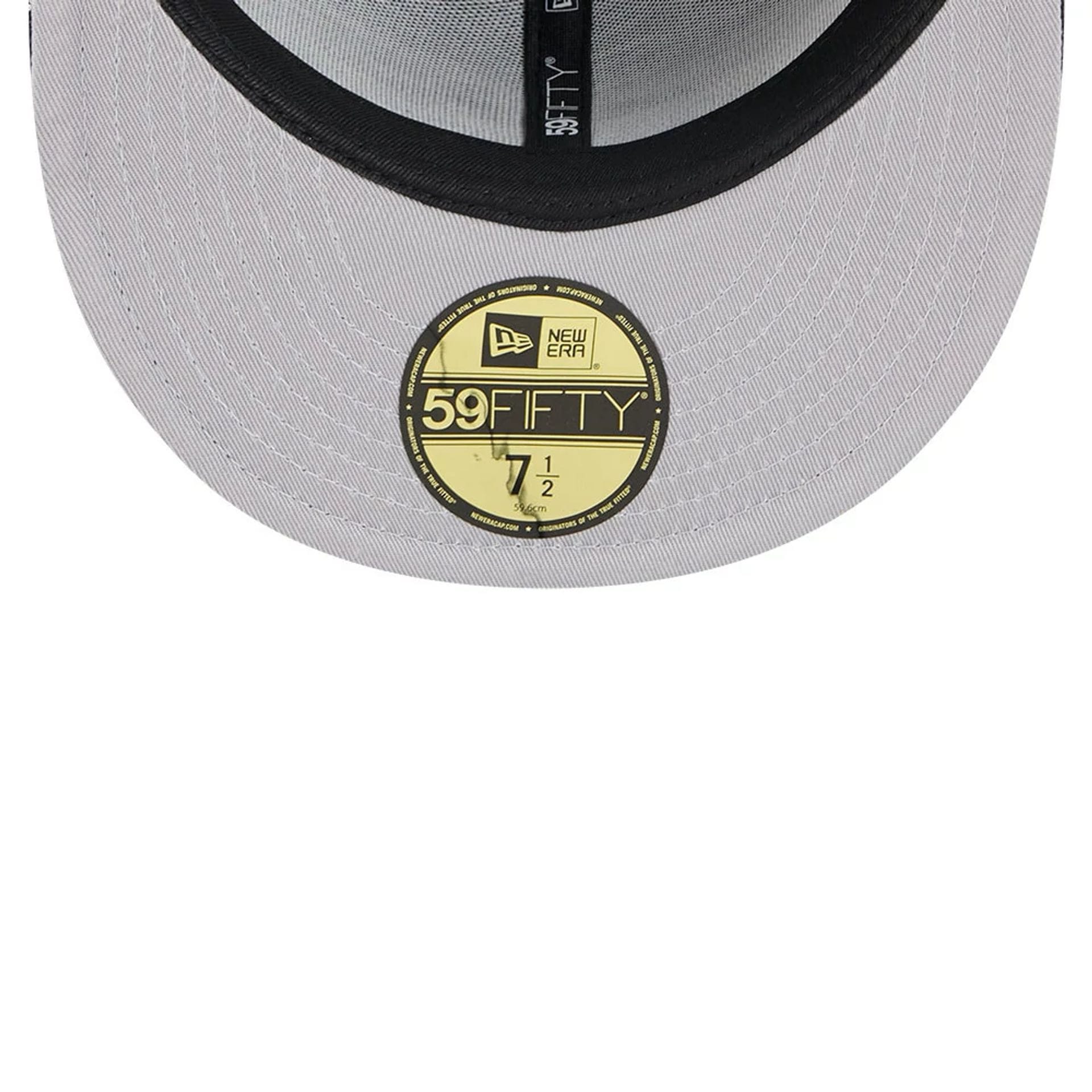 Atlanta Braves MLB Cap Scramble Black 59FIFTY Fitted Cap-kentox