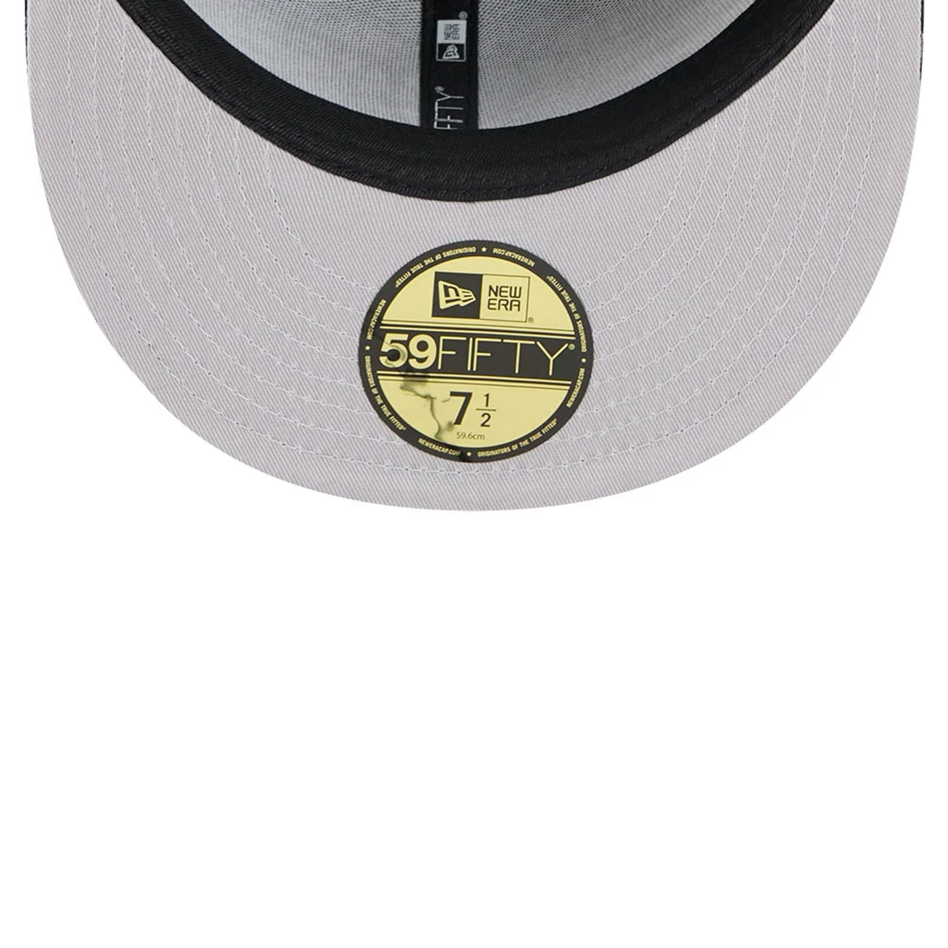 Anaheim Ducks NHL Cap Scramble Black 59FIFTY Fitted Cap-kentox