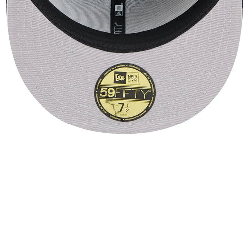 Anaheim Ducks NHL Cap Scramble Black 59FIFTY Fitted Cap-kentox
